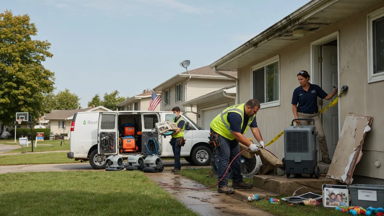 Water Damage Restoration in New Philadelphia, OH near me